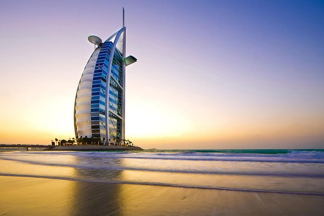 Dubai Hotels in Marina Area With Skyline Views at Night